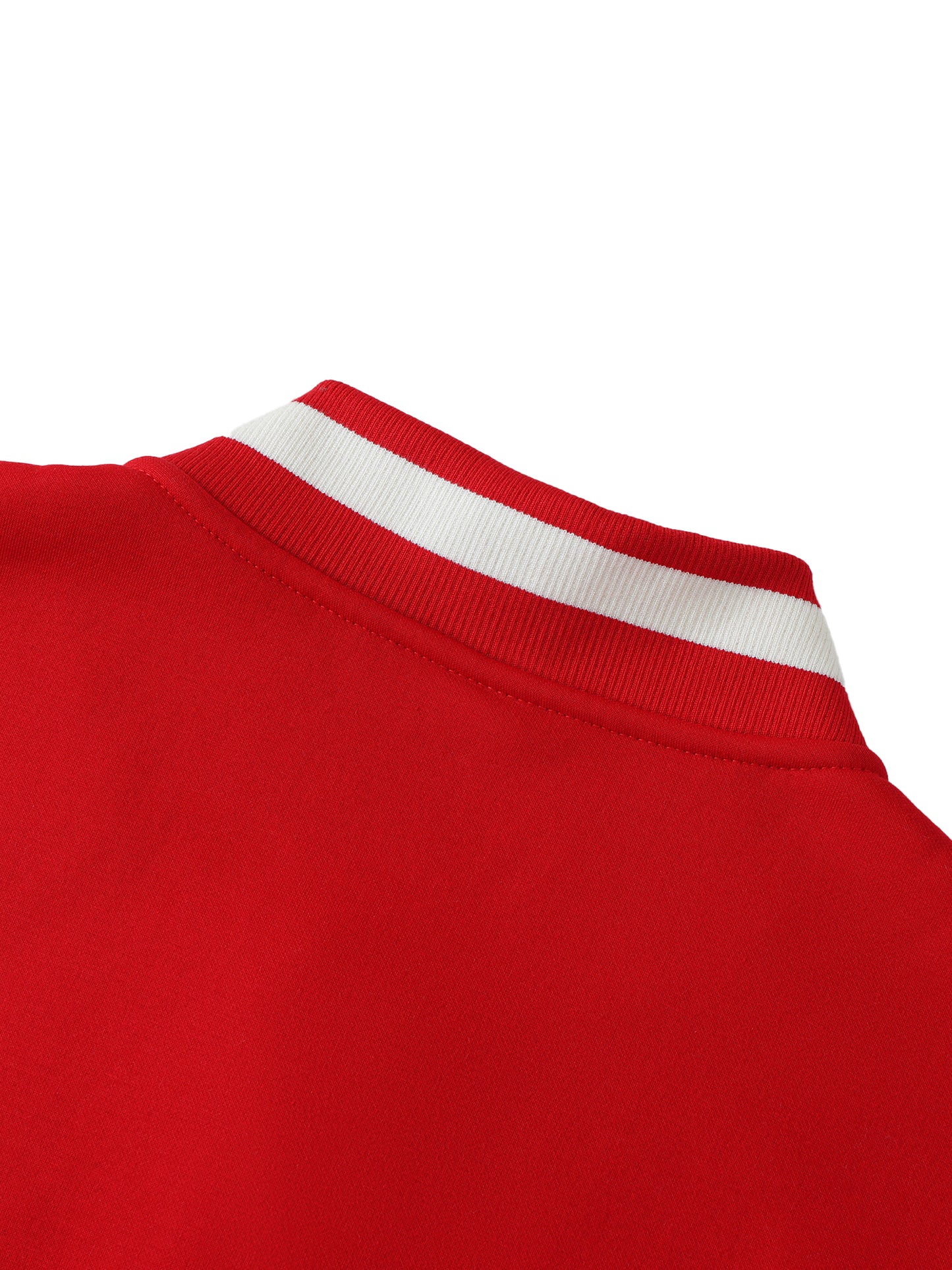 Aes Avera Two-Tone Fleeced Varsity Jacket