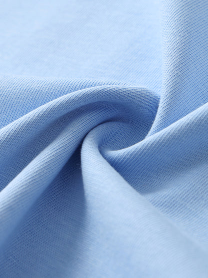 Aes Avera Contrast Tape Crewneck Cotton T-Shirt