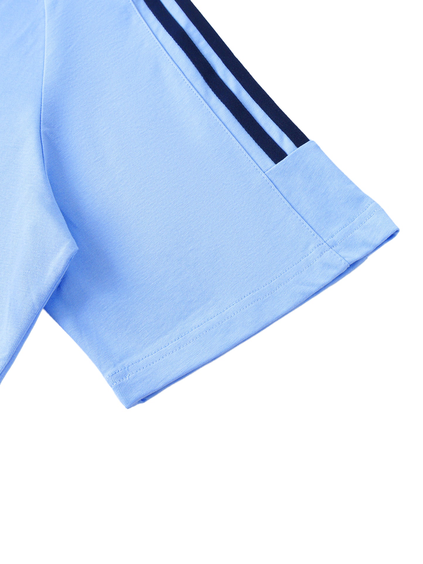 Aes Avera Contrast Tape Crewneck Cotton T-Shirt