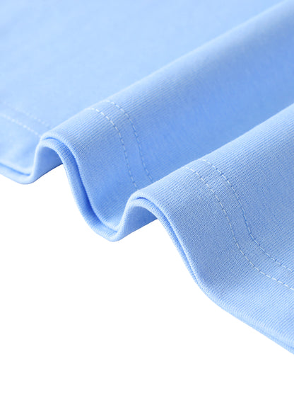 Aes Avera Contrast Tape Crewneck Cotton T-Shirt