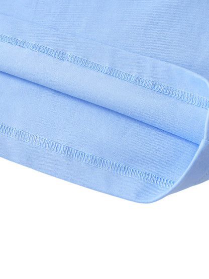 Aes Avera Contrast Tape Crewneck Cotton T-Shirt