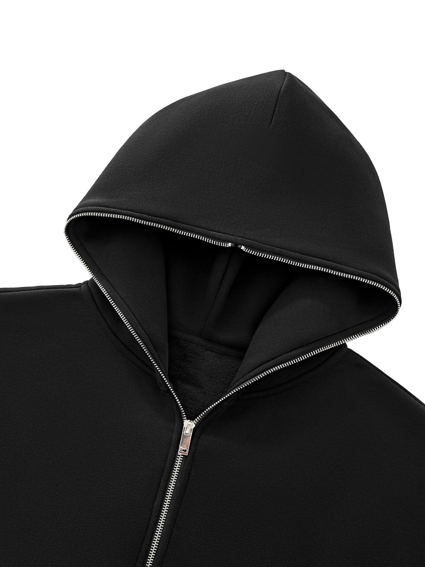 Aes Avera Fleeced Full-Zip Boxy Hoodie