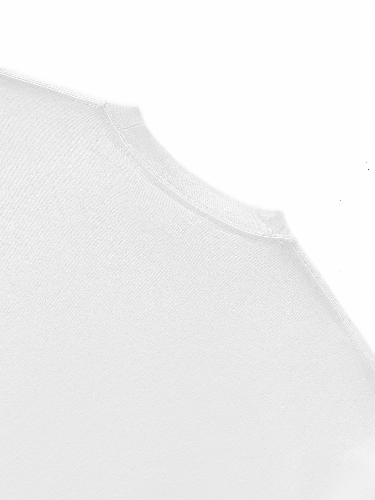 Aes Avera Layered Contrast Sleeve Cotton T-Shirt