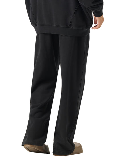 Aes Avera Raw-Seam Enzyme Washed Sweatpants