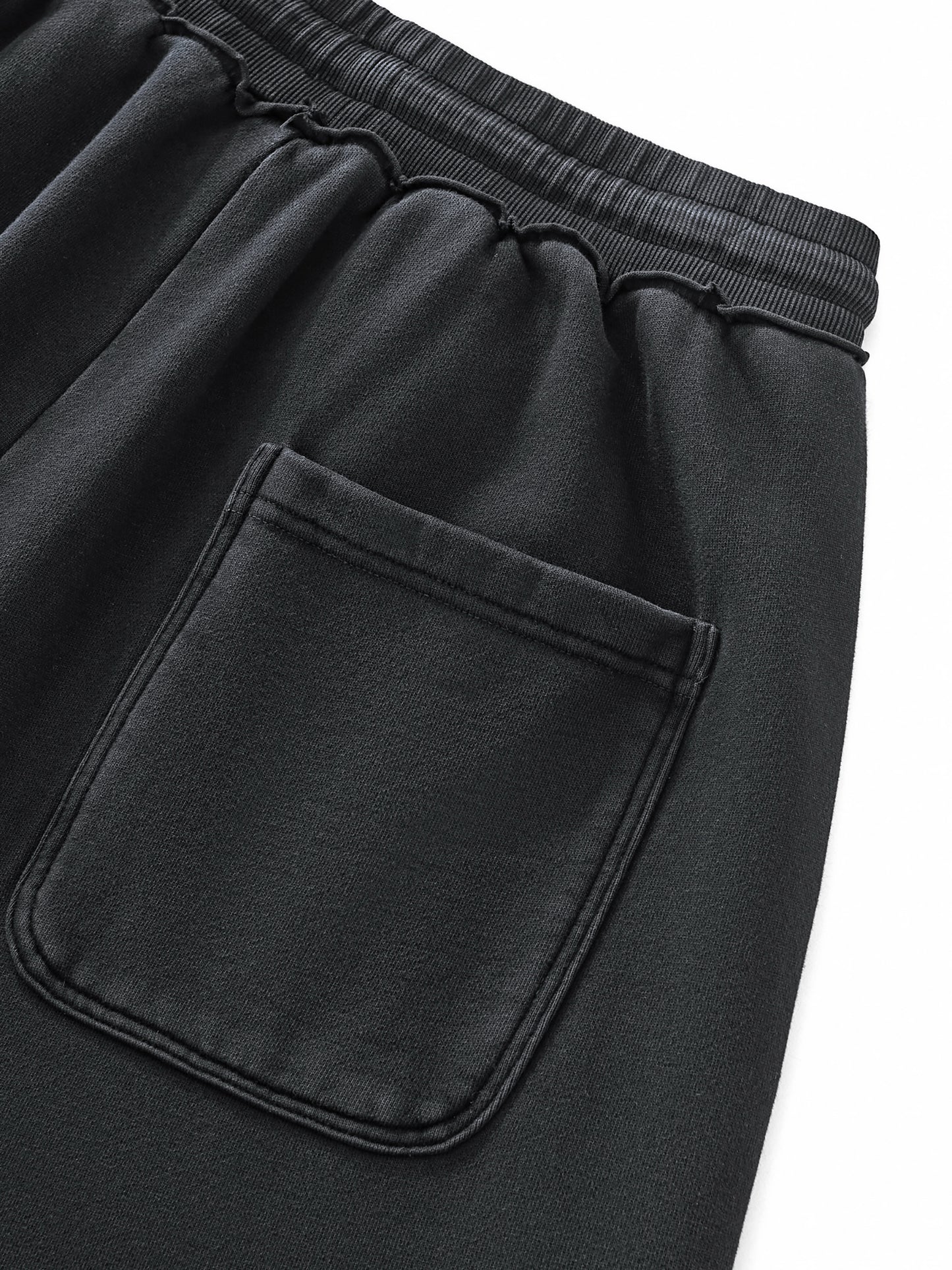 Aes Avera Raw-Seam Enzyme Washed Sweatpants