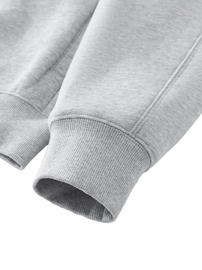 Aes Avera Essential Zip-Up Fleeced Varsity Jacket