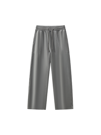Aes Avera Raw-Seam Enzyme Washed Sweatpants