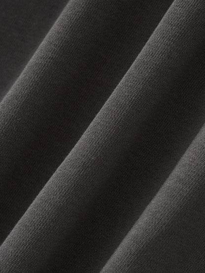 Aes Avera Boxy Half-Sleeve Raw-Edge T-Shirt