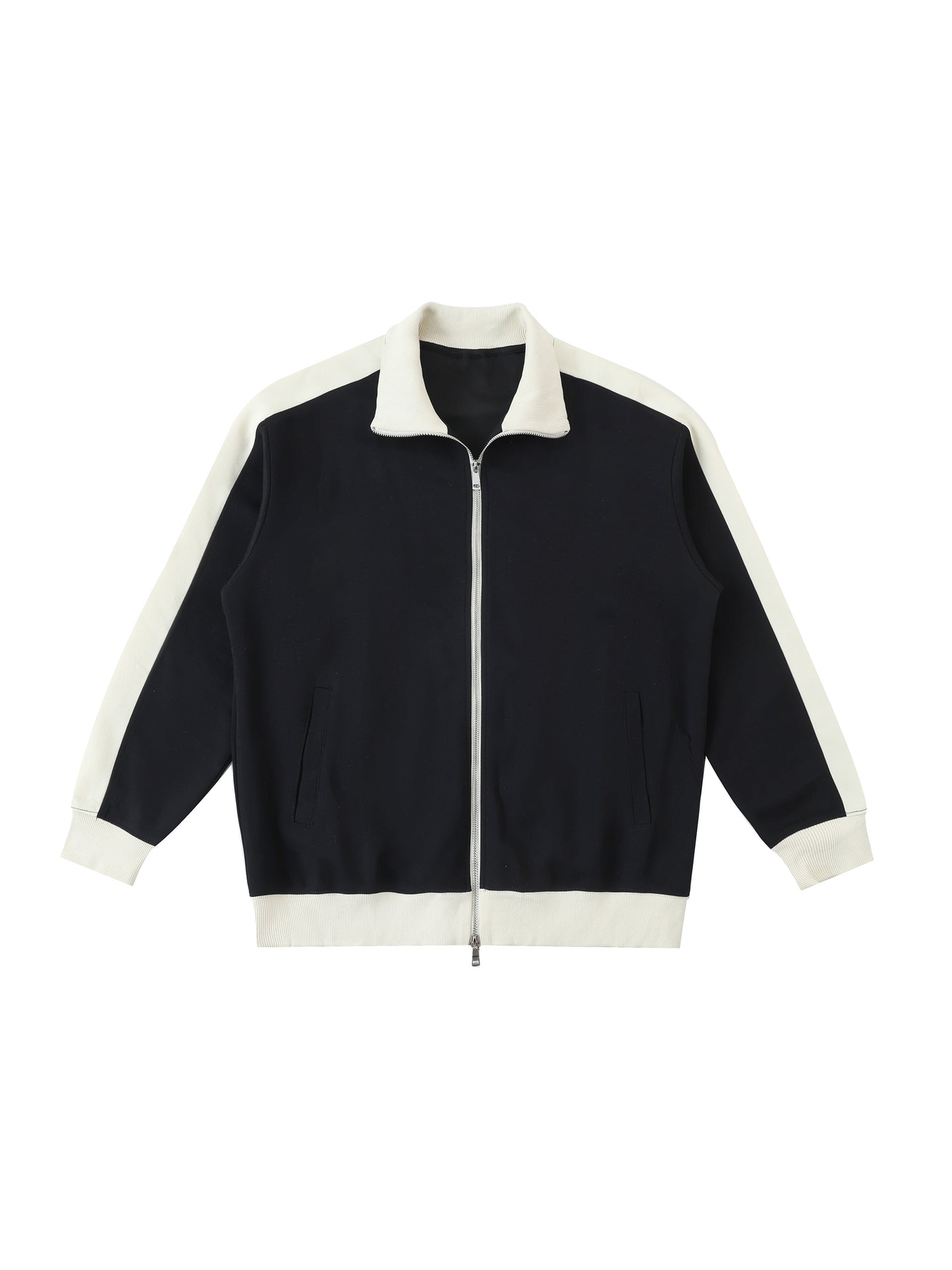 Aes Avera Contrast Trim Stand Collar Jacket