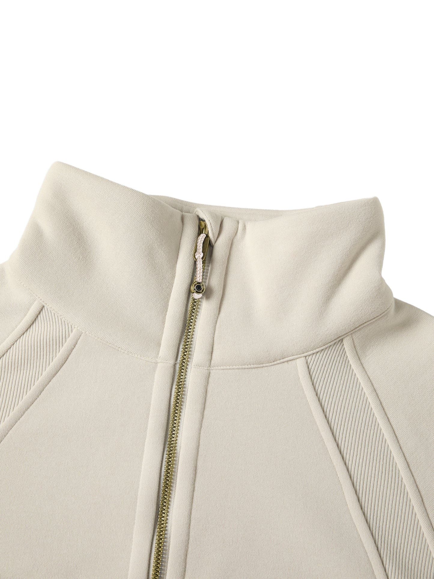 Aes Avera Cropped Half-Zip Sweatshirt