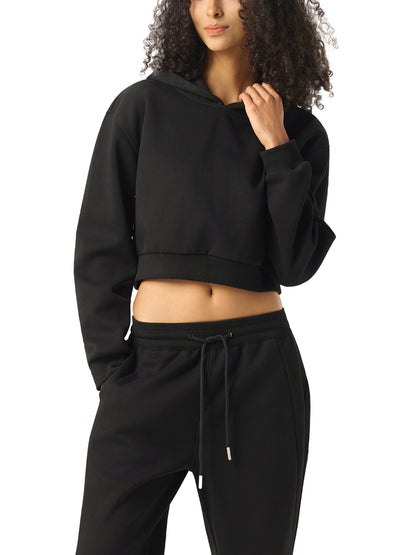 Aes Avera Essential Cropped Hoodie