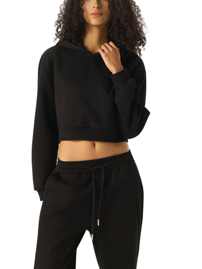 Aes Avera Essential Cropped Hoodie