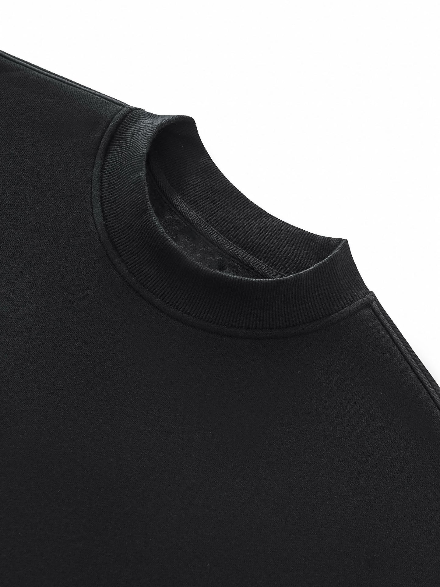 Aes Avera Silent Fleece Side Slit Crewneck Sweatshirt