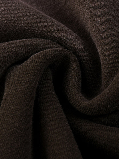 Aes Avera Sun Fade Raw Edge Quarter-Zip Sweatshirt