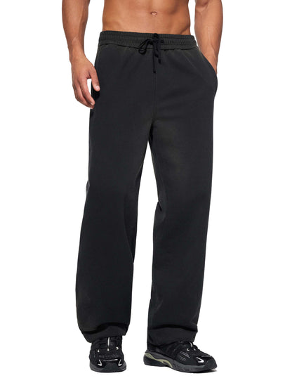 Aes Avera Sun Fade Raw Edge Straight-Leg Sweatpants