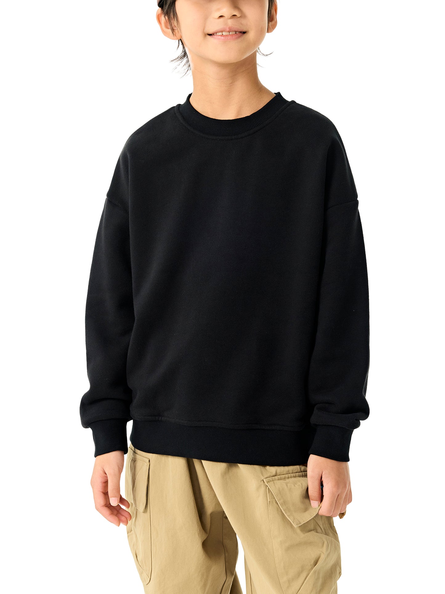 Aes Avera Essential Fleece Kids' Crewneck Sweatshirt